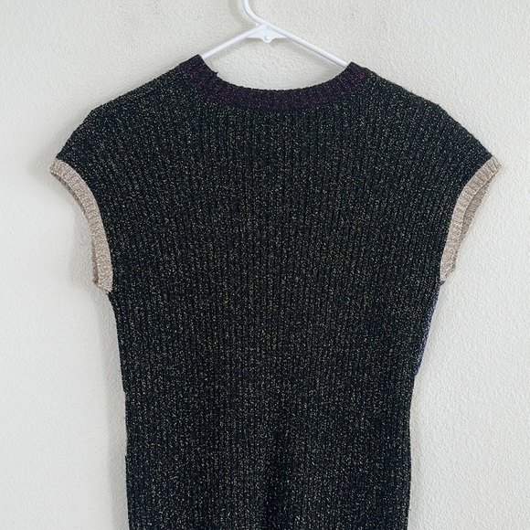 Love Moschino Shimmer Color Block Knit Dress - Picture 6 of 9